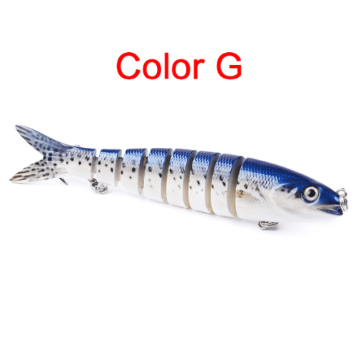 Pike Fishing Lures Artificial Multi Jointed Sections Hard Bait Trolling Pike Carp Fishing Tools Pike Fishing Lures Artificial Multi Jointed Sections Hard Bait Trolling Pike Carp Fishing Tools